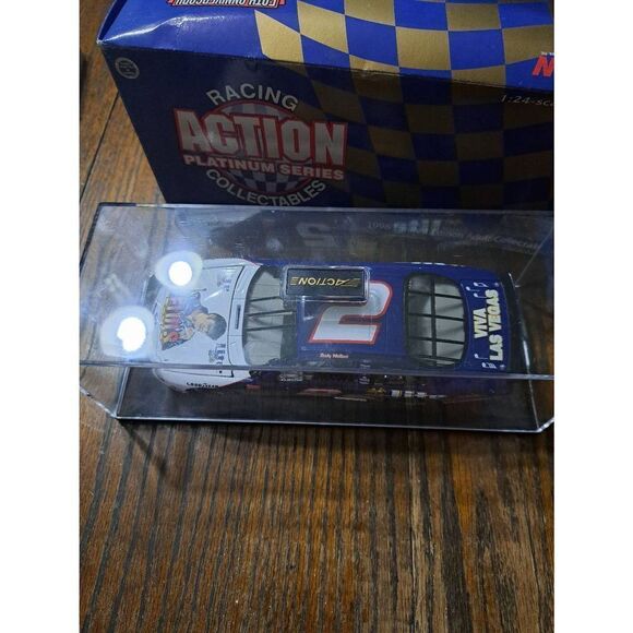 Vintage 98 Action Platinum Nascar 50th Rusty Wallace Elvis Miller Die Cast Car - Picture 3 of 9